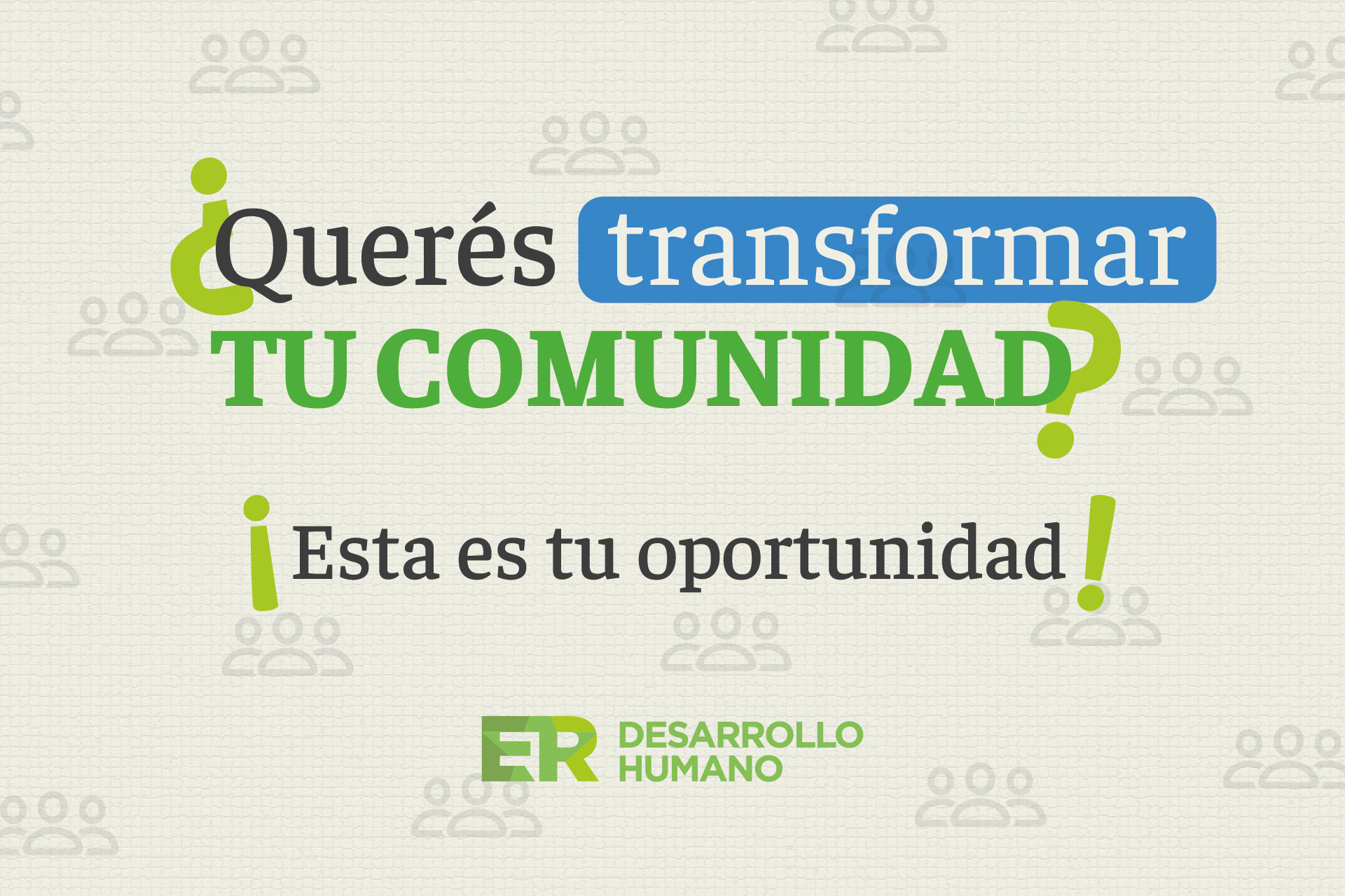 Abrió la convocatoria para financiamiento de proyectos comunitarios